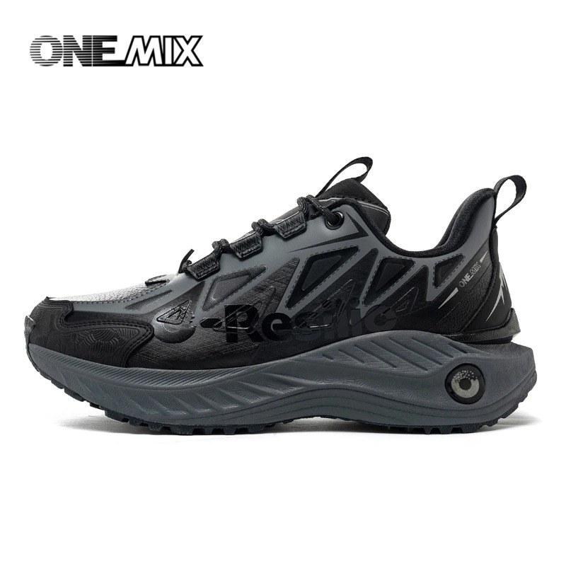 Anti Slip Trail Running Sneakers - أحذية ONEMIX للرجال للجري على الطرق