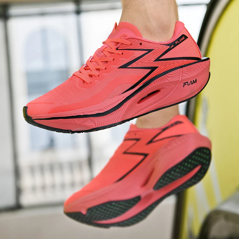 أحذية جري بلوح كربوني خاص للما - مراجعة Breathable Mesh Athletic Shoes وسعره