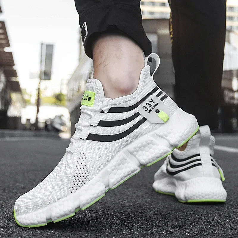 أحذية ركض رجالية شبكية جيدة ال - مراجعة Breathable Mesh Athletic Shoes وسعره